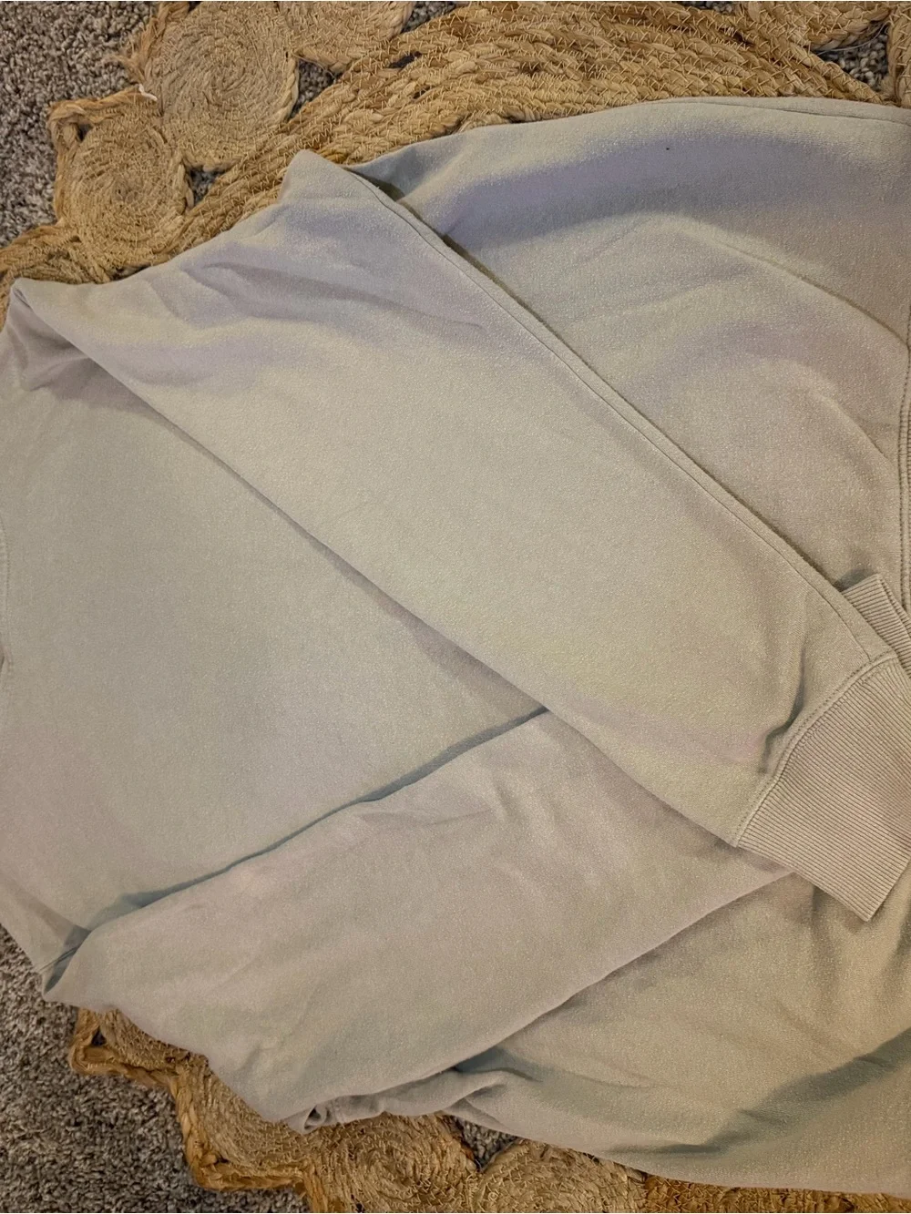 The North Face Men’s Hoodie in Light Beige with Camo Logo